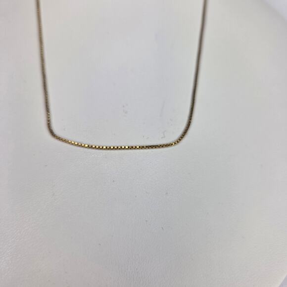 Giani Bernini Box Link 16" Chain Necklace in 18k Gold-Plated Sterling Silver NEW - Picture 5 of 10